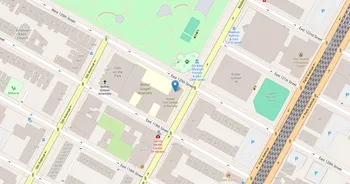 Campus map for Helene Fuld College of Nursing