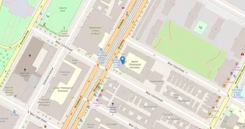 Campus map for Jewish Theological Seminary of America