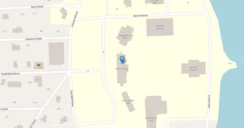 Campus map for Keuka College