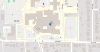 Campus map for Marion S Whelan School of Nursing of Geneva General Hospital