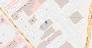 Campus map for Mildred Elley School, Albany Campus