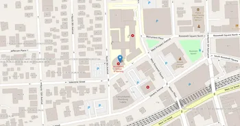 Campus map for Montefiore School of Nursing