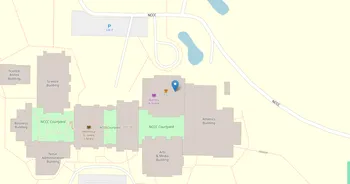 Campus map for Niagara County Community College