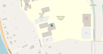 Campus map for North Country Community College