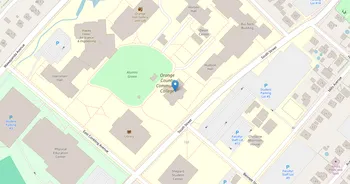 Campus map for Orange County Community College