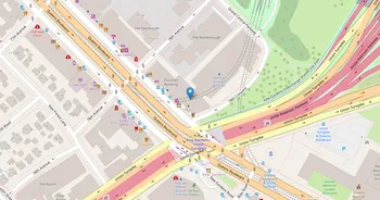 Campus map for Plaza College