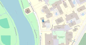 Campus map for University of Rochester