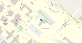 Campus map for St Bonaventure University