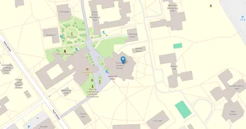 Campus map for St Lawrence University