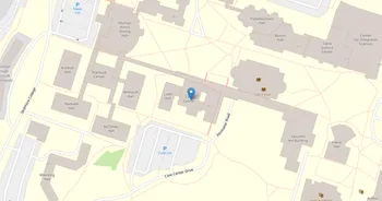 Campus map for Skidmore College
