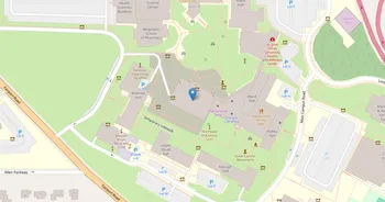 Campus map for St. John Fisher University