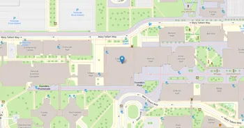 Campus map for University at Buffalo