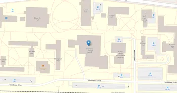 Campus map for SUNY Brockport