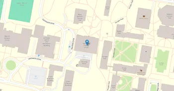 Campus map for SUNY College, Geneseo