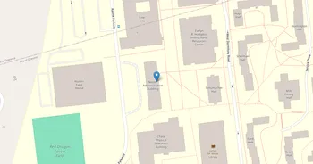 Campus map for SUNY Oneonta
