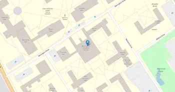 Campus map for SUNY College, Potsdam