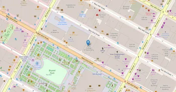 Campus map for SUNY College of Optometry