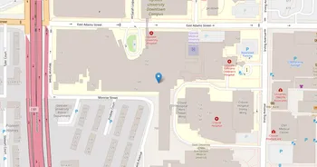 Campus map for Upstate Medical University
