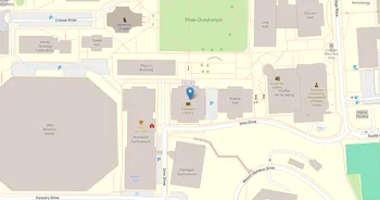 Campus map for Syracuse University