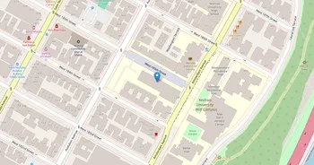 Campus map for Yeshiva University