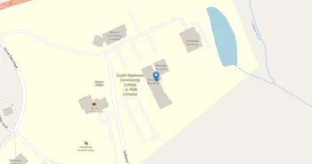 Campus map for South Piedmont Community College