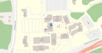 Campus map for Davidson-Davie Community College