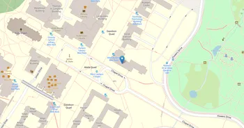 Campus map for Duke University