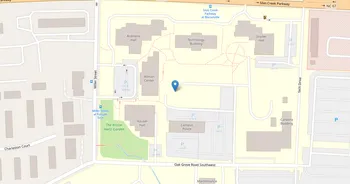 Campus map for Forsyth Technical Community College