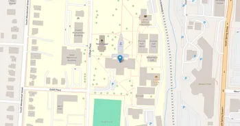 Campus map for Greensboro College