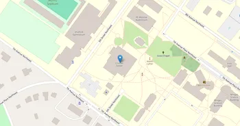 Campus map for Lenoir-Rhyne University