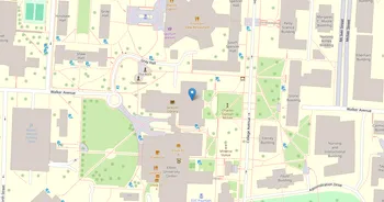 Campus map for University of North Carolina at Greensboro, Greensboro