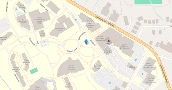 Campus map for University of North Carolina School of the Arts