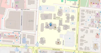 Campus map for William Peace University