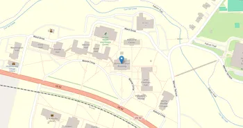Campus map for Pfeiffer University
