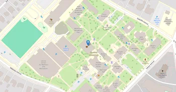 Campus map for Queens University of Charlotte