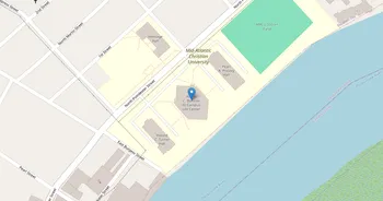 Campus map for Mid-Atlantic Christian University