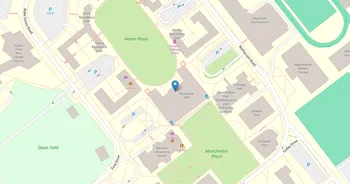 Campus map for Wake Forest University