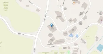 Campus map for Warren Wilson College