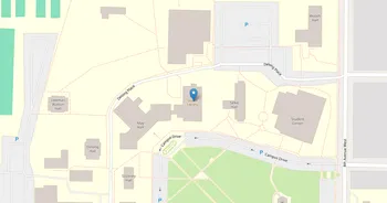 Campus map for Dickinson State University
