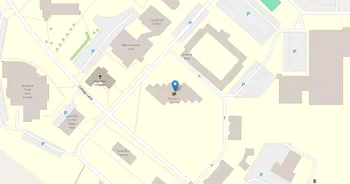 Campus map for University of Jamestown