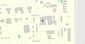 Campus map for United Tribes Technical College