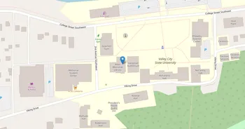 Campus map for Valley City State University