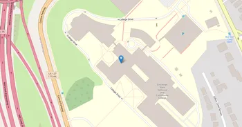 Campus map for Cincinnati State Technical and Community College