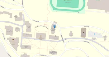 Campus map for Denison University