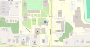 Campus map for Hiram College