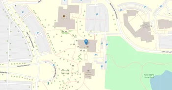 Campus map for Kent State University, Stark