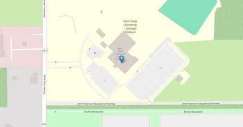 Campus map for Kent State University, Geauga