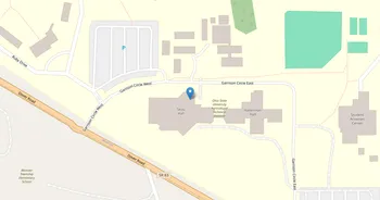 Campus map for Ohio State University Agricultural Technical Institute