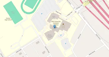 Campus map for Ohio University, Southern Campus