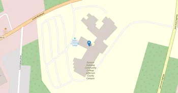 Campus map for Trinity Health System School of Nursing